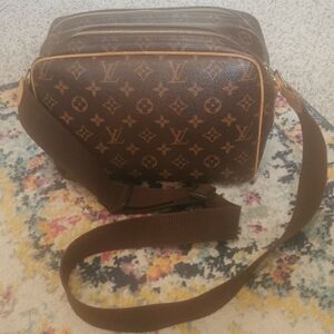 Louis Vuitton Monogram Brown Belt Bag